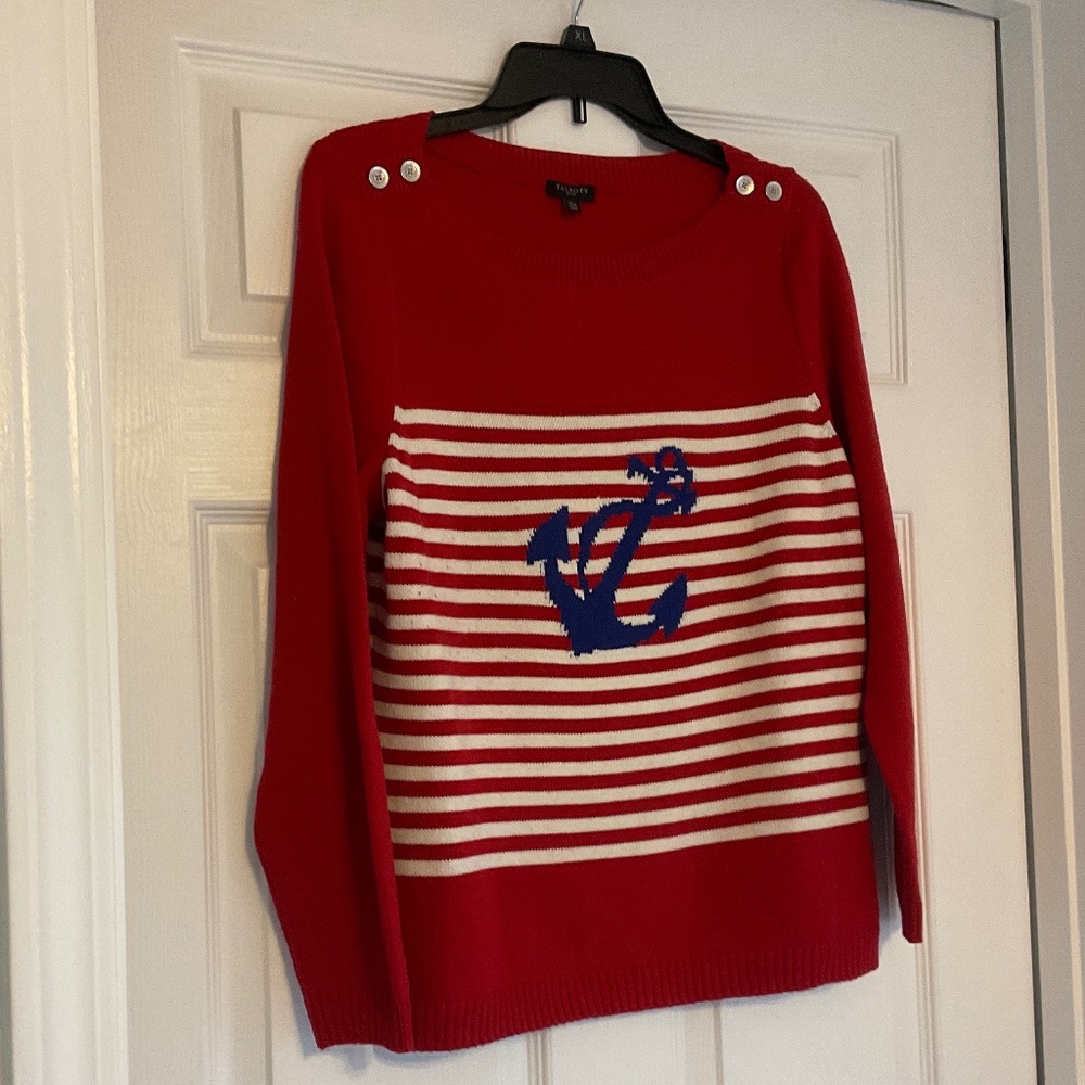 size XLP, bust up to 40” inches, new condition, anchor ⚓️ vibes sweater - Picture 7 of 7